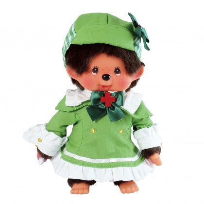 Monchhichi X Milky Holmes 綠色裙子女孩